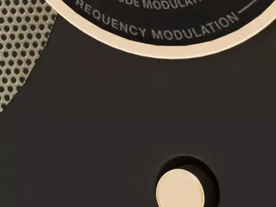 radio 9 3D model