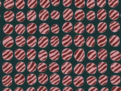 Retro Dot Motif Wall Texture Texture