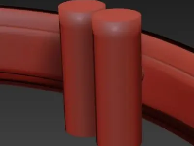 Hanging lamp 3D model 6