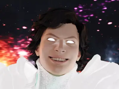 The Beyonder Low-poly 3D model