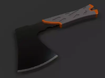 Hatchet axe Free 3D model