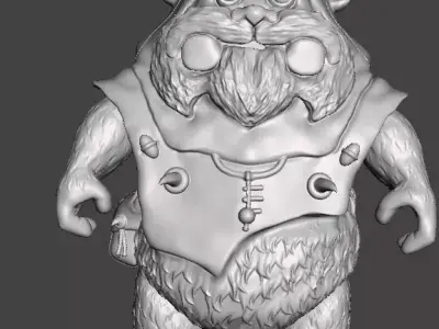 STL File 3D Ewoks DEEJ 3D print model 3D print model 3D print model