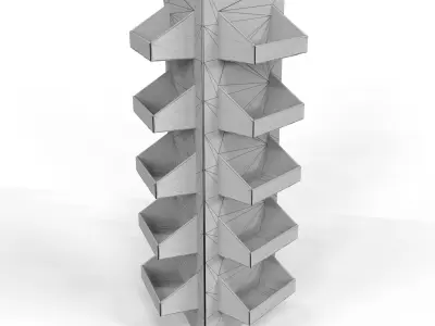 Point of Sale Cardboard Display Stand Texture