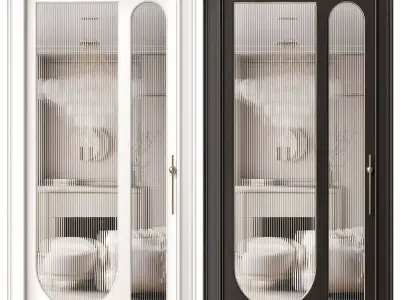 Art deco doors 3 3D model