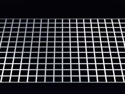 Perforated panel with 72 percent opening 25O122 3D model