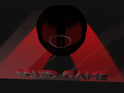 Basic Sqiud Game Mask  3D model