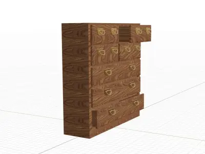 Architectural Assets Dresser 1 3D model