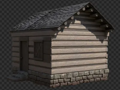 Old Building 3D model