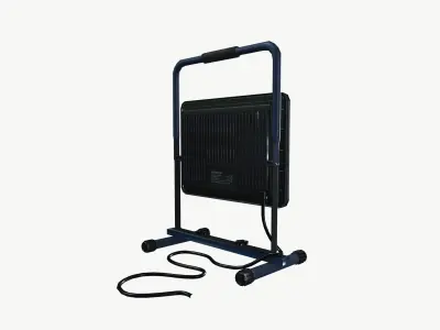 Portable construction light 3D model