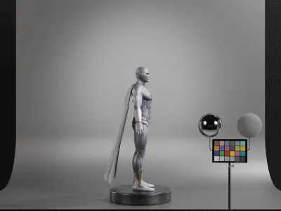 Vision Low-poly 3D model