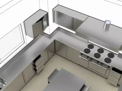 KITCHEN 91 3D model