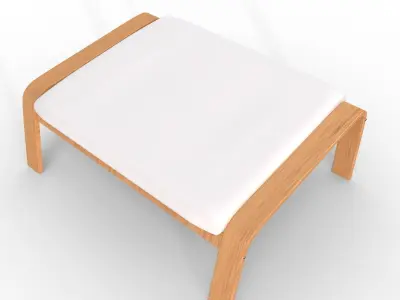 Sofa foot 3D model