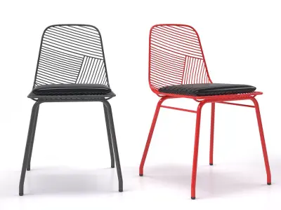 Wire Chair 3D model