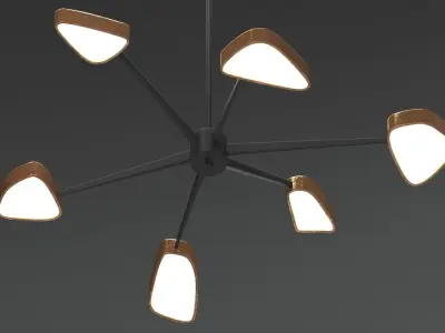 Chandelier 15 3D model