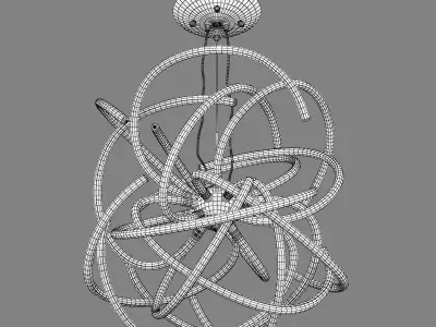 748164 Ciclone Lightstar Chandelier 3D model