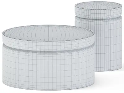 Metal Coffee Tables Namibia by Uniqwa Collections 3D model
