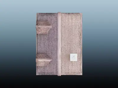 Medieval Stylized House PBR - EM-19 3D model