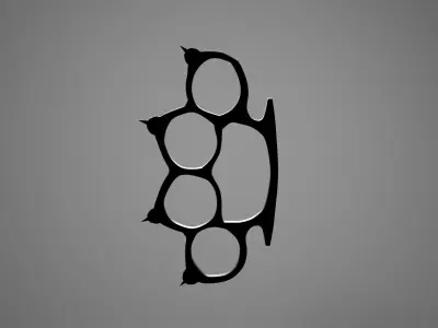 Knuckle Weapon 3D model