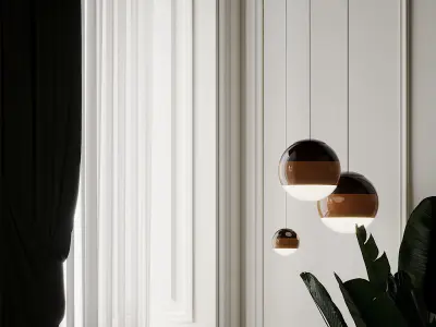 Dipping Pendant Light by Jordi Canudas 3D model