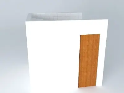 pauloorkut wooden door Free 3D model
