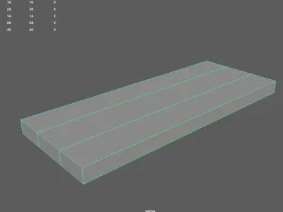 Sci Fi Floor - PBR Low-poly 3D model