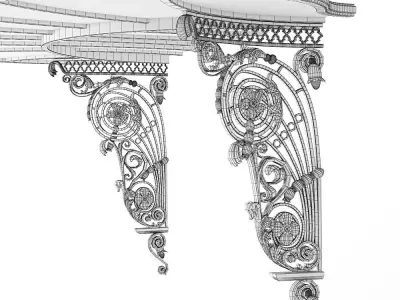Glass visor 1 3D model