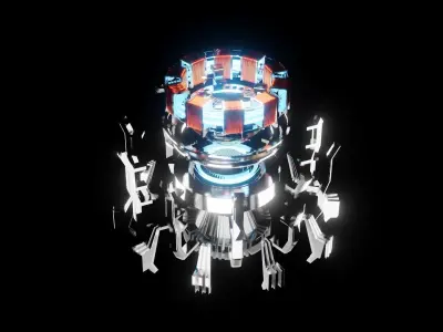 Arc Reactor - IRON MAN 3D model