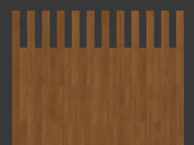 Parquet natural Chevron herringbone linear Low-poly 3D model