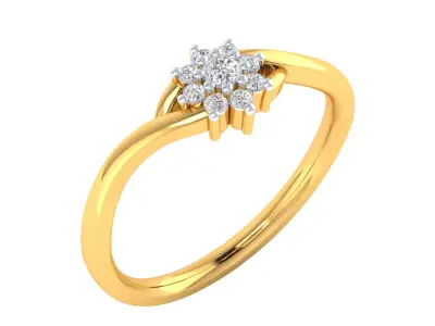  Women Ring Render 3dm STL MTL SLC JCD OBJ FBX Details 3D print model 40