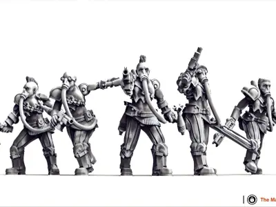 Cyberzerkers - Thrashers 3D print model