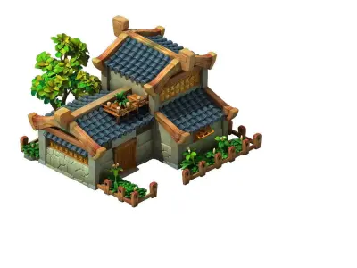 Ancient Architecture 3D model 3