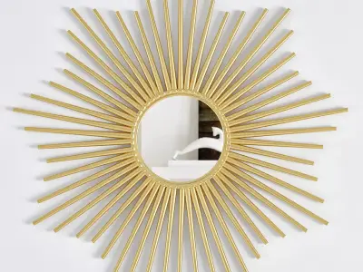 Wall mirror 8 3D model
