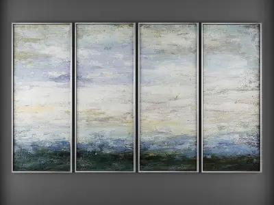 Collection of Picture Frames - 20 sets 3D Model Pack 10