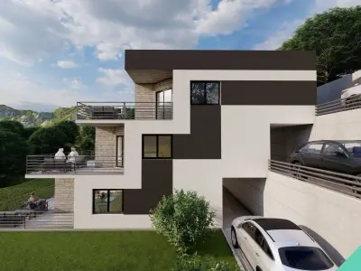 Residential Building 001 3D model purchase