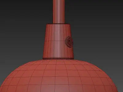 Esrum Terrazzo Pendant Light from Crate and Barrel Exclusive 3D model
