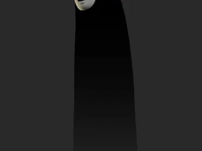Ghibli - No Face - Rigged Low-poly 3D model