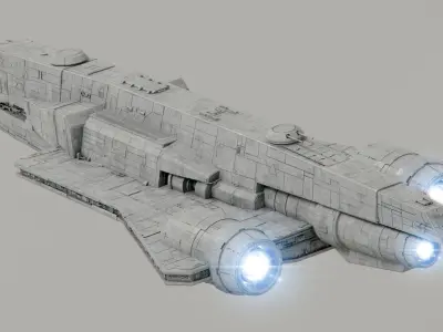 Gozanti-class Imperial Cruiser - Star Wars 3D model