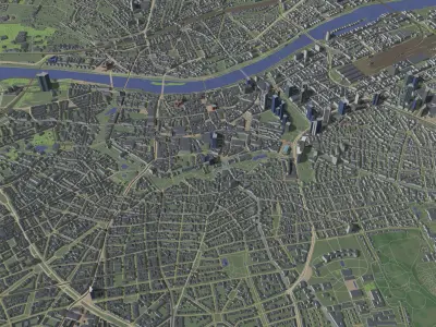 Frankfurt Germany - city and urban