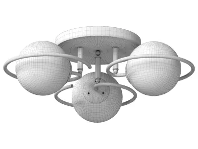 Ceiling chandelier Galio SL418-402-03 and SL418-102-03 3D model
