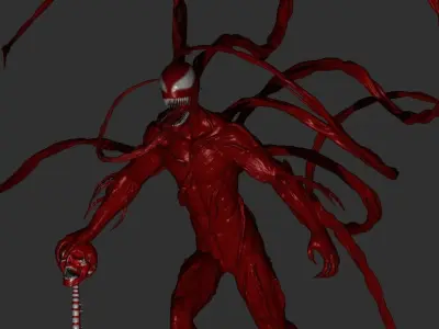The Carnage Symbiote 3D model