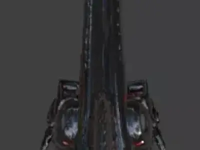 Sci-Fi Robot Dinosaur 3D Model Low-poly 3D model