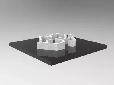 ARCHIPLAN 05 Low-poly 3D model