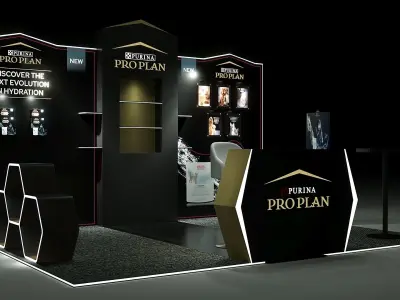 Exhibition Booth 3D model
