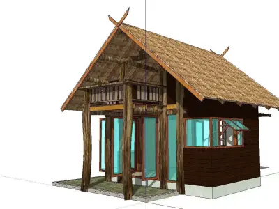 Creative Design-Holiday Cabin-0144 3D model