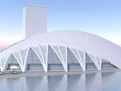 Building 07 3D model