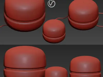 Brokis Macaron Table Lamp 3D model