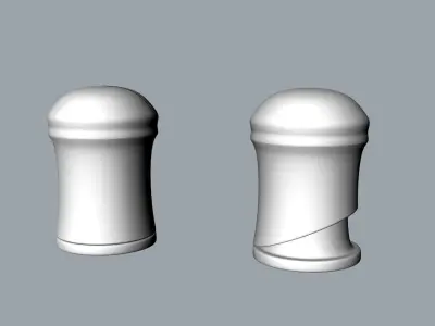 Toothpick Holder 3D design 3D print model