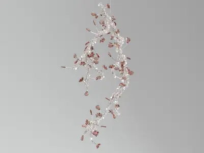Swarovski Blossom Chandelier 3D model