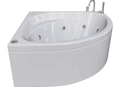 ALBATROS IDEA 140 WHIRLPOOL BATHTUB 3D model