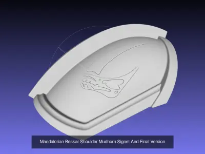 Star Wars Mandalorian Armor Collection 3D Model Pack